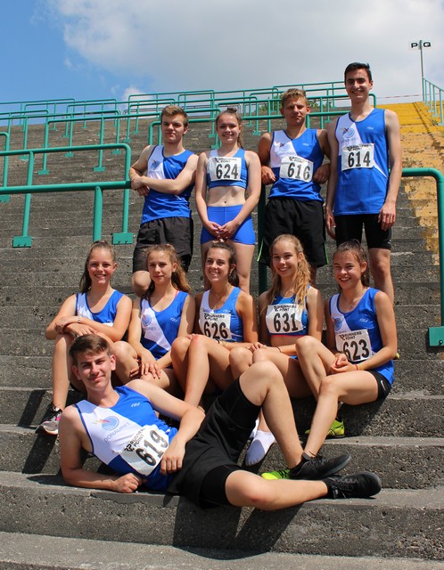 Das Team von Trainerin Dagmar Spannbauer