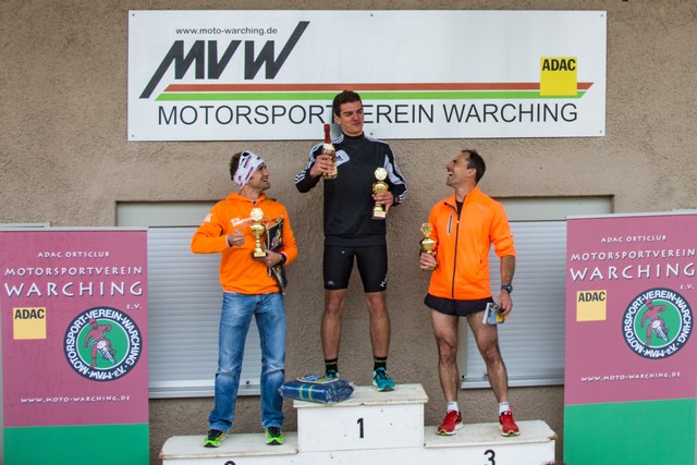 Siegerehrung des Hauptlaufes