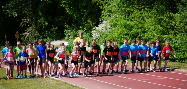Start zum Stadioncross bei den U12