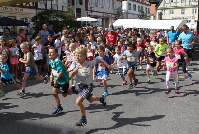 Start zum Kinderlauf
