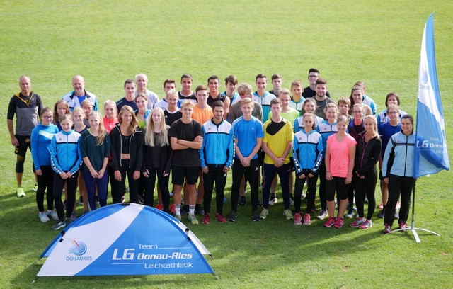 Gruppenfoto vor dem Training