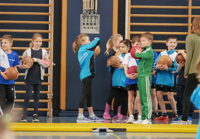 Alterklasse U10 mit viel Spaß bei der Sache
