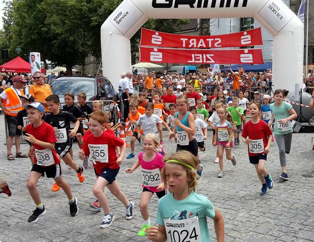 Start zum Kinderlauf