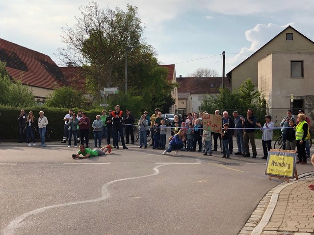 Zuschauer an der Strecke