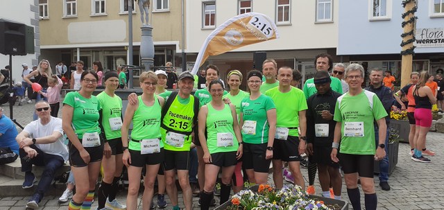 Die Läufer des TSV Nördlingen