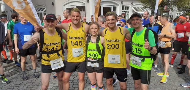 Die Pacemaker (v.l.) Michael Dambacher, Steffen Brenner, Marie Wagner, Thomas Nowatschek und Hans Niederhuber